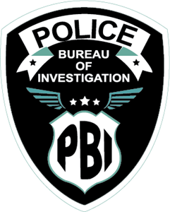 Bureau of Investigation (PBI) Logo Vector