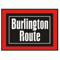 Burlington Route Logo PNG Vector
