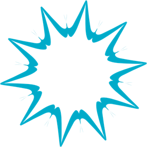 BURSTING STAR DESIGN ELEMENT Logo PNG Vector