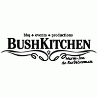 BushKitchen - BBQ Man Logo PNG Vector