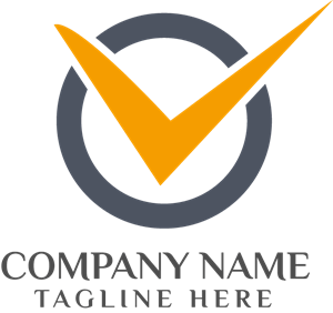 Business Check Company Logo Vector