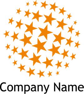 Business Company Stars Logo PNG Vector