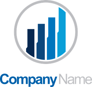 Business finance chart company Logo PNG Vector
