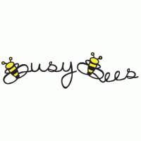 Busy Bees Logo Vector