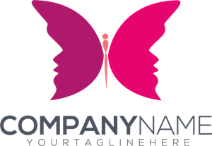 Butterfly Company Logo Vector