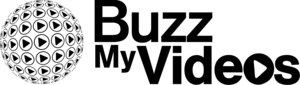 BuzzMyVideos YouTube MCN (Black and White) Logo PNG Vector