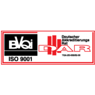 BVQI ISO 9001 DAR Logo PNG Vector