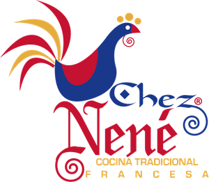 CHEZ NENЙ cocina tradicional francesa Logo Vector