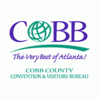 COBB County Convention & Visitors Bureau Logo PNG Vector