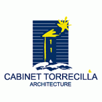 Cabinet Torrecilla Architecture Logo Vector