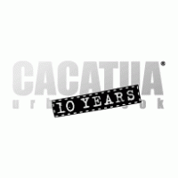 Cacatua 10 years Logo PNG Vector