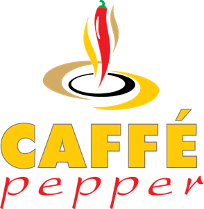 Cafe Pepper Logo PNG Vector