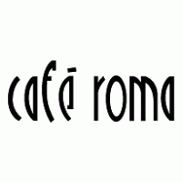 Cafe Roma Logo PNG Vector