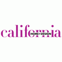 California Home and Design Logo PNG Vector