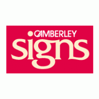 Camberley Sign Company Limited Logo PNG Vector