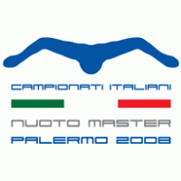 Campionati Italiani Nuoto Master Palermo 2008 Logo PNG Vector