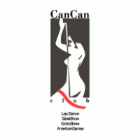 CanCan Club Logo PNG Vector