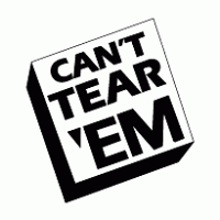 Can't Tear 'Em Logo PNG Vector