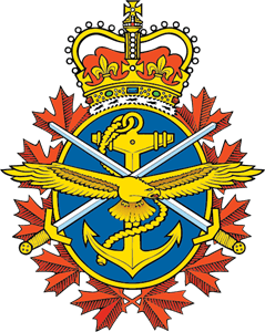 Canadian Forces tri-service badge Logo PNG Vector