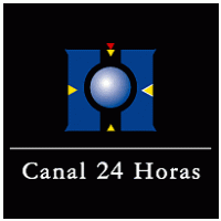 Canal 24 Horas TV Logo PNG Vector