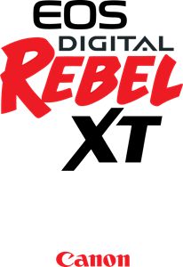 Canon EOS Digital Rebel XT Logo PNG Vector
