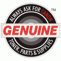 Canon Genuine Supplies Logo PNG Vector