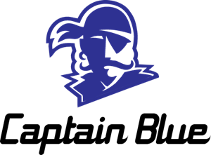 Captain Blue Logo PNG Vector