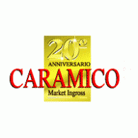 Caramico 20 Anniversario Logo PNG Vector