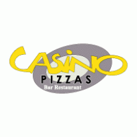Casino Pizza Logo PNG Vector