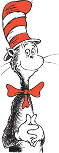 Cat in the Hat Logo PNG Vector