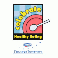 Celebrate Healthy Eating Logo Vector