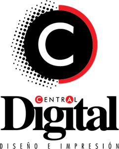 Central Digital Logo Vector