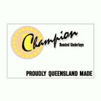 Champion Underlay Logo PNG Vector