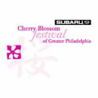 Cherry Bloss Festival of Greater Philadelphia Logo PNG Vector
