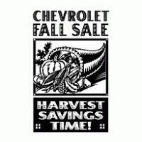 Chevrolet Fall Sale Logo Vector