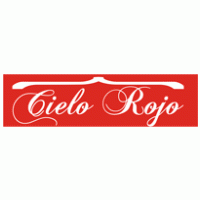 Cielo Rojo Restaurante Logo Vector
