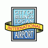 City Billings Logan International Airport Logo PNG Vector