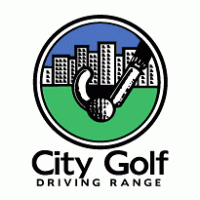 City Golf Driving Range Logo PNG Vector