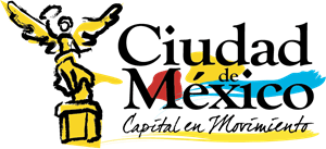 Ciudad de Mexico Capital en Movimiento Logo Vector