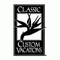 Classic Custom Vacations Logo PNG Vector