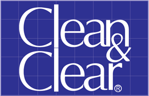 Clean & Clear Logo Vector
