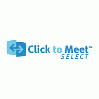 Click to Meet Select Logo Vector