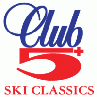 Club 5+ Ski Classics Logo Vector