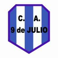 Club Atletico 9 de Julio de Manuel Ocampo Logo PNG Vector