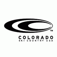 Colorado Ski Country USA Logo Vector