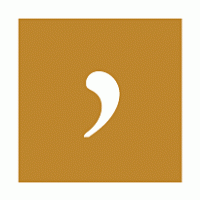 Comma Design Logo Vector