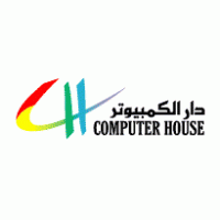 Computer House Logo PNG Vector