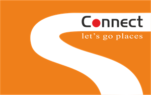 Connect tourrs & Travels Logo PNG Vector