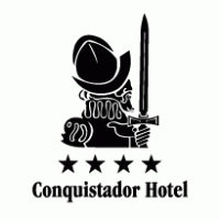 Conquistador Hotel Logo Vector