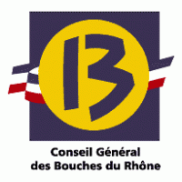 Conseil General des Bouches du Rhone Logo Vector